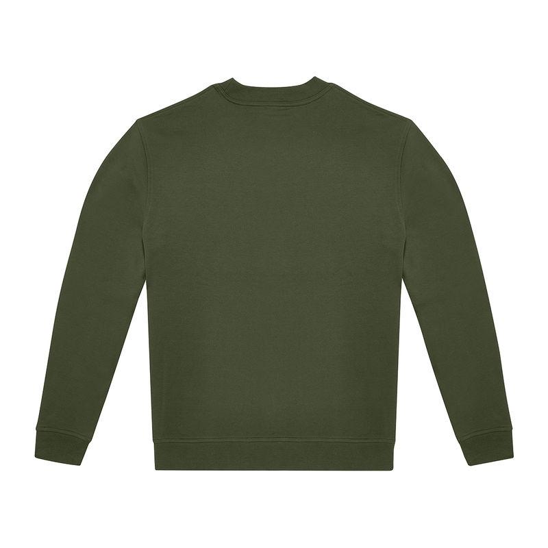 Bluză Crew Neck B&C ID.332 Verde XXL