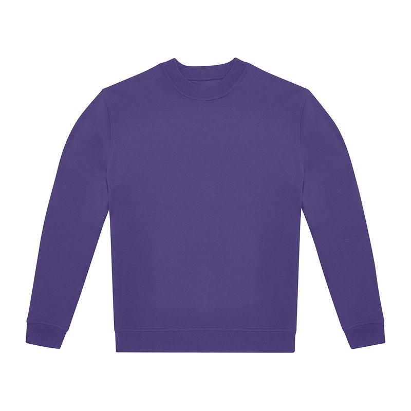Bluză Crew Neck B&C ID.332 Mov L