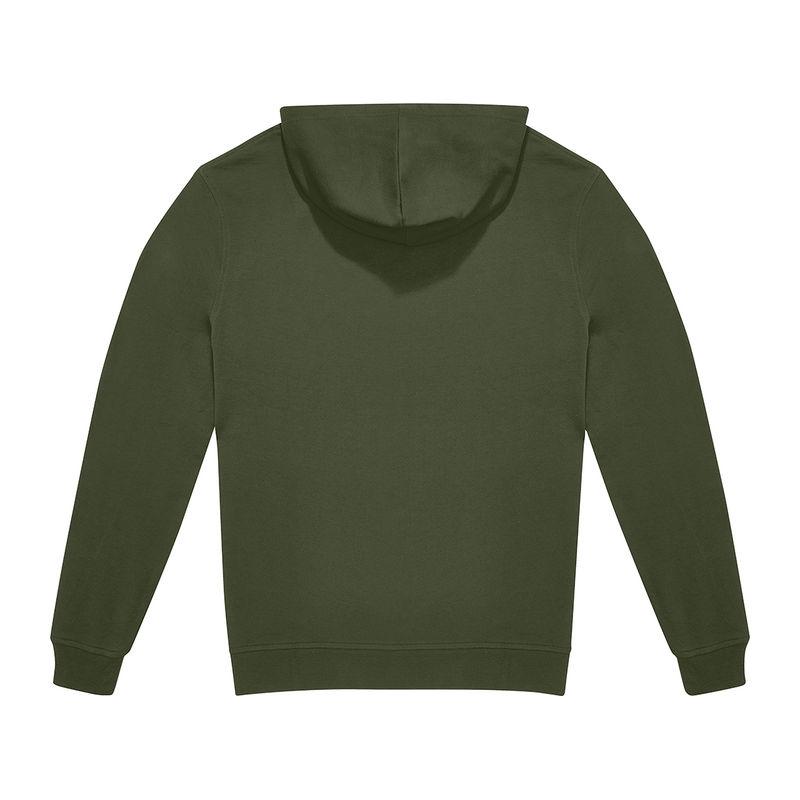 Hanorac cu glugă  B&C ID.333 Verde XL