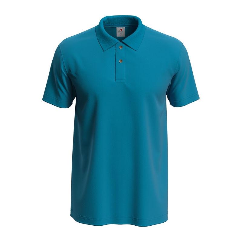 Tricou Polo Unisex Classic Ocean Blue XXL