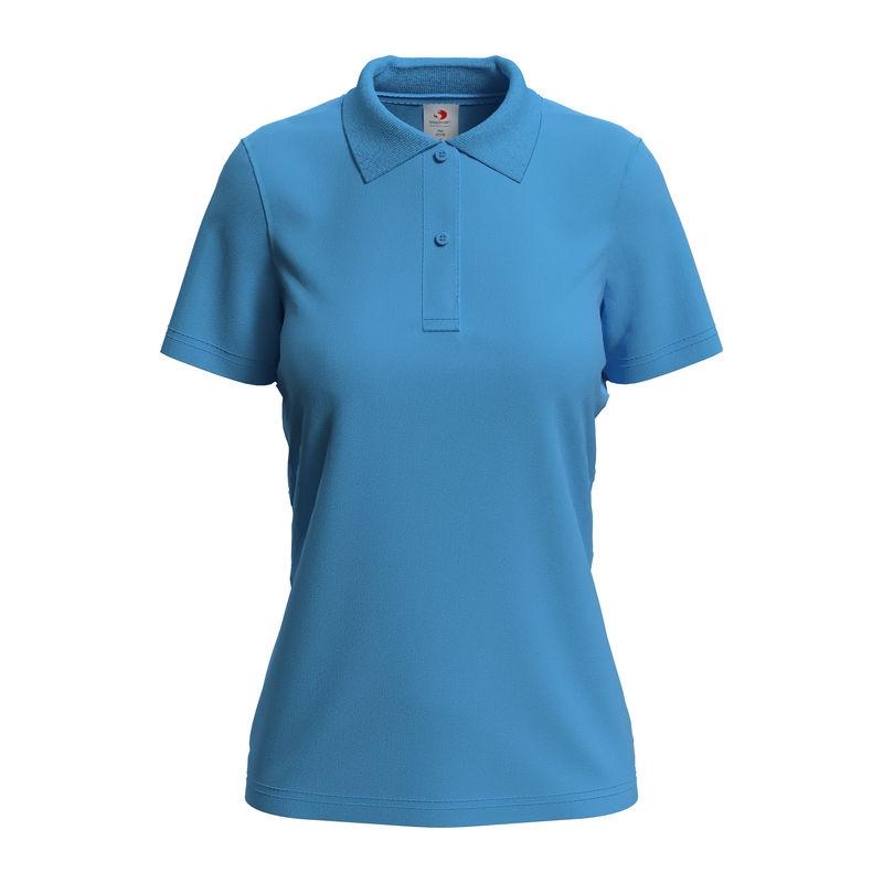 Tricou Polo damă Classic Light Blue L