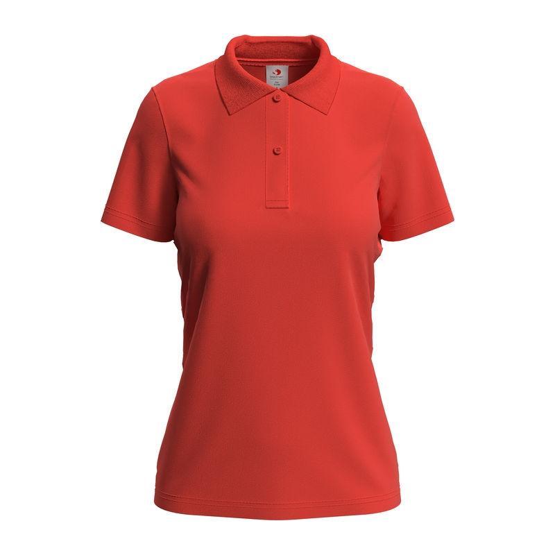 Tricou Polo damă Classic Portocaliu L