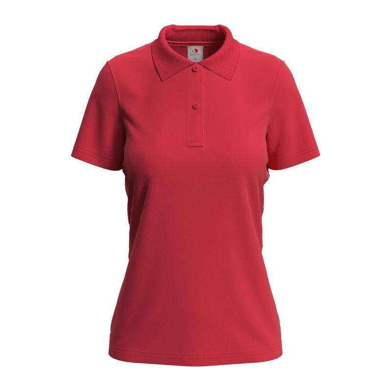 Tricou Polo damă Classic Rosu XS