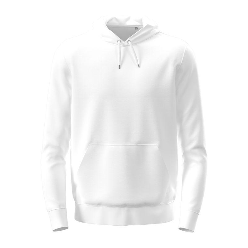 Hanorac Unisex Classic cu glugă Alb 3XL