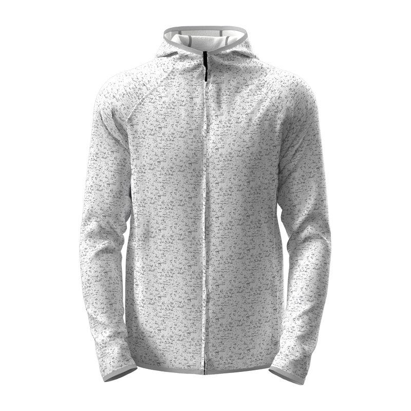Jachetă Unisex Lux din fleece tricotat cu glugă