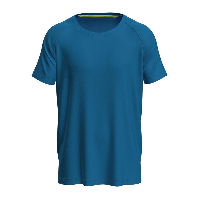 Tricou Unisex Mesh Raglan Albastru XXL