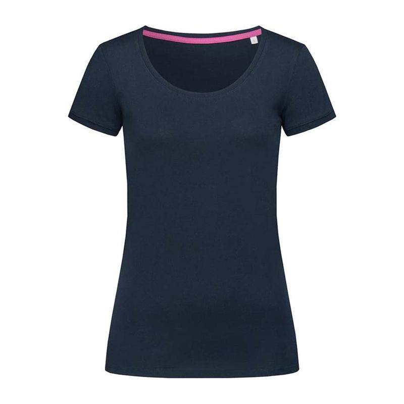 Tricou damă Megan cu guler la baza gâtului