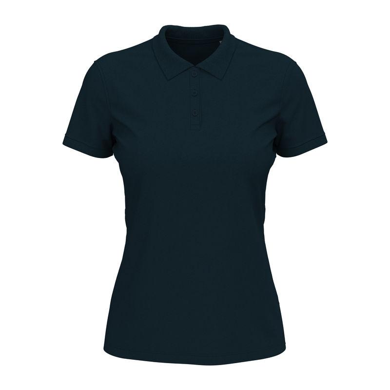 Tricou Polo damă Lux Albastru 3XL