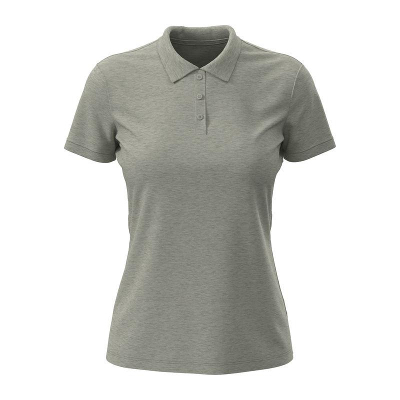 Tricou Polo damă Lux Gri 3XL