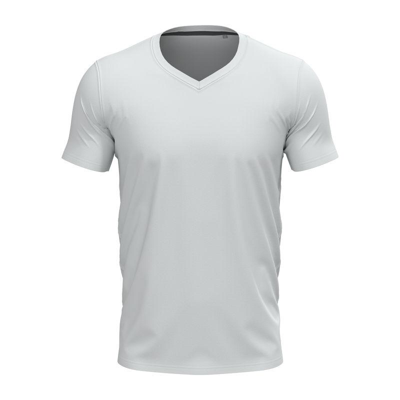Tricou Unisex Stretch-T cu guler în V
