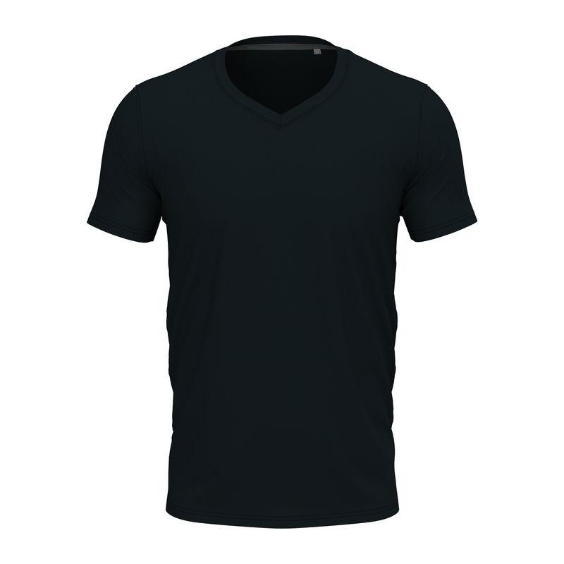 Tricou Unisex Stretch-T cu guler în V