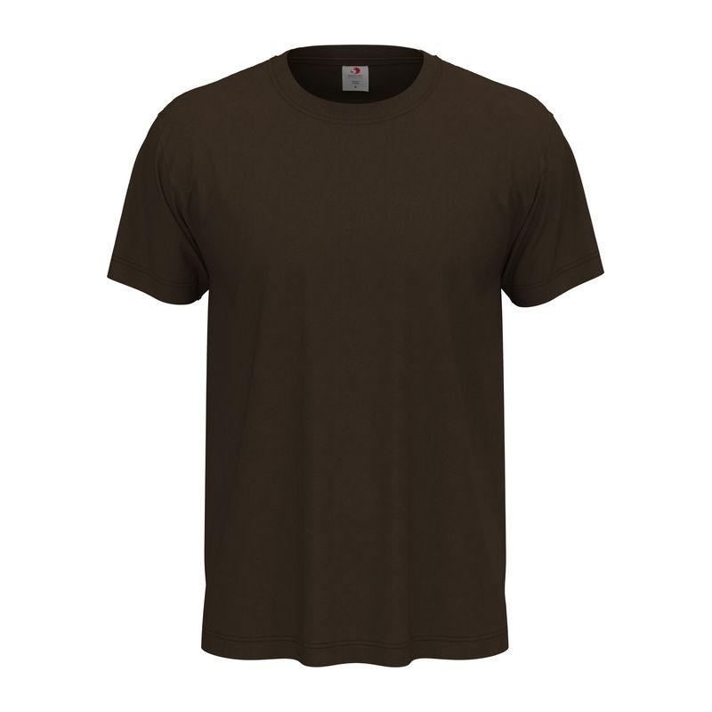 Tricou Unisex Classic-T Dark Chocolate
