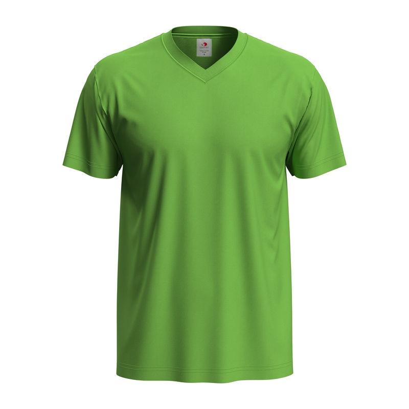 Tricou Unisex Classic-T cu guler în V