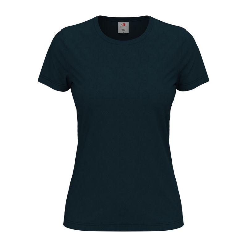 Tricou damă Classic-T Albastru 3XL