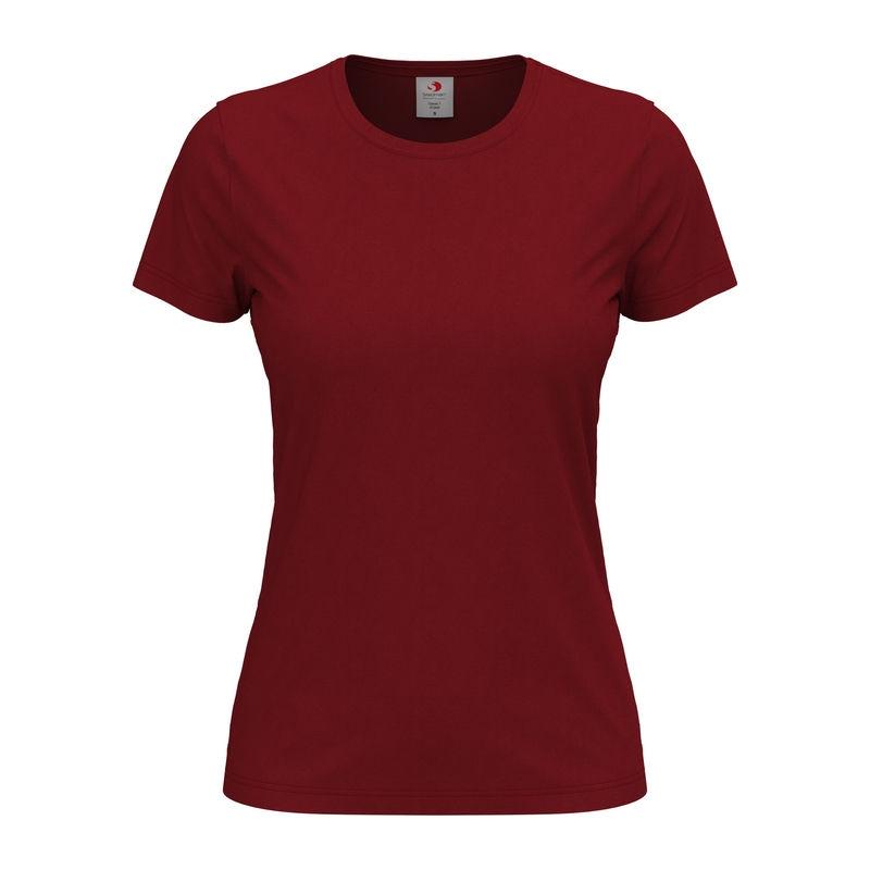 Tricou damă Classic-T Bordeaux 3XL