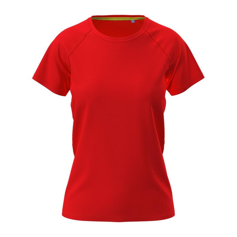 Tricou damă Mesh Raglan Rosu M
