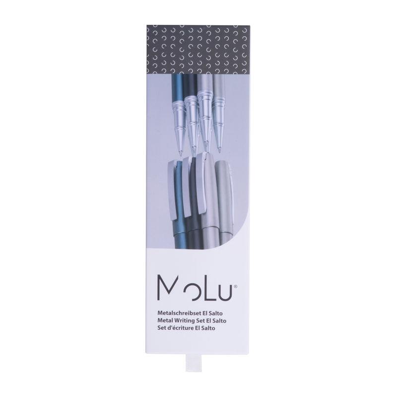 Set de scris din metal MoLu El Salto Negru