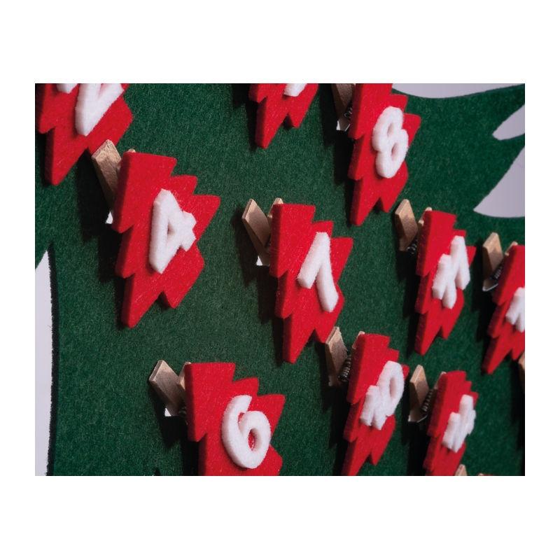 Calendar de Advent pentru asamblare Saratov Verde Inchis