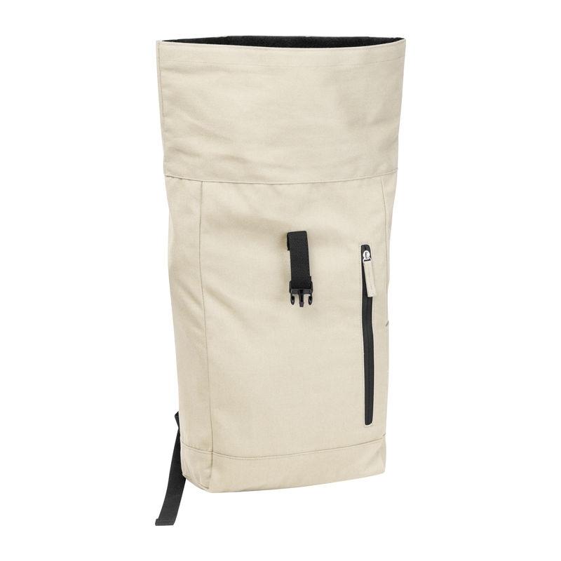 Rucsac din bumbac reciclat Woodstock Beige