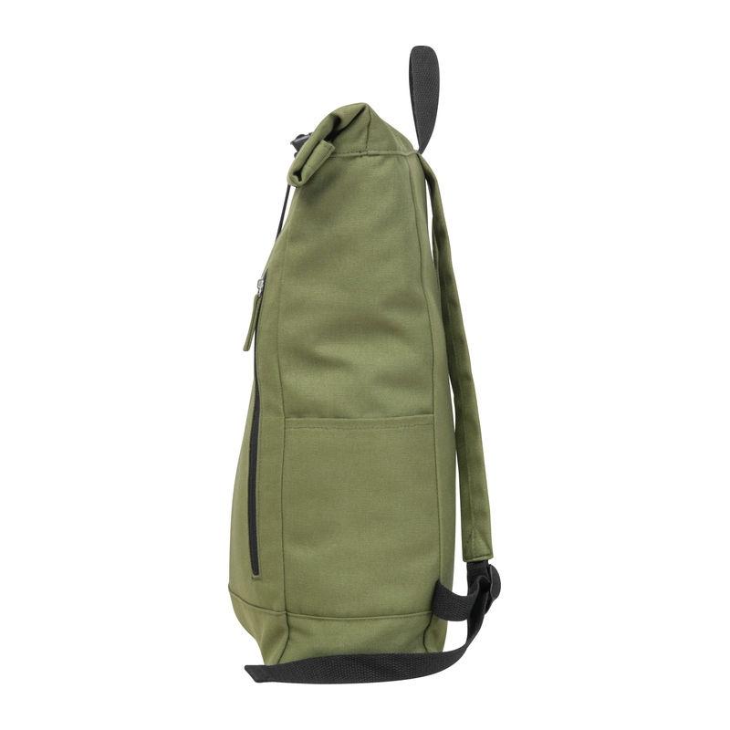 Rucsac din bumbac reciclat Woodstock Khaki