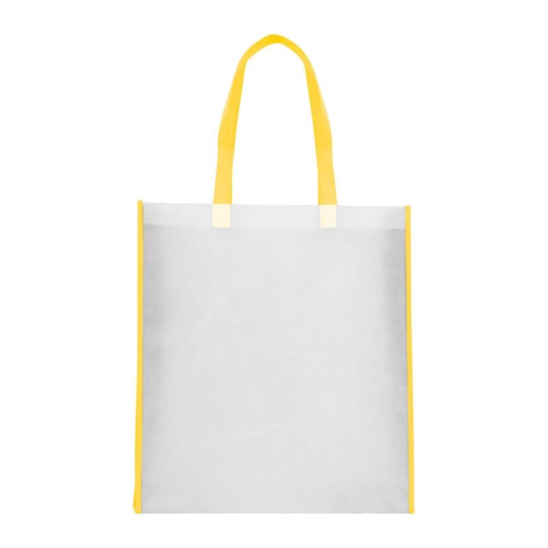 Sacoșă din material nețesut Wales, 75 g/m² Galben
