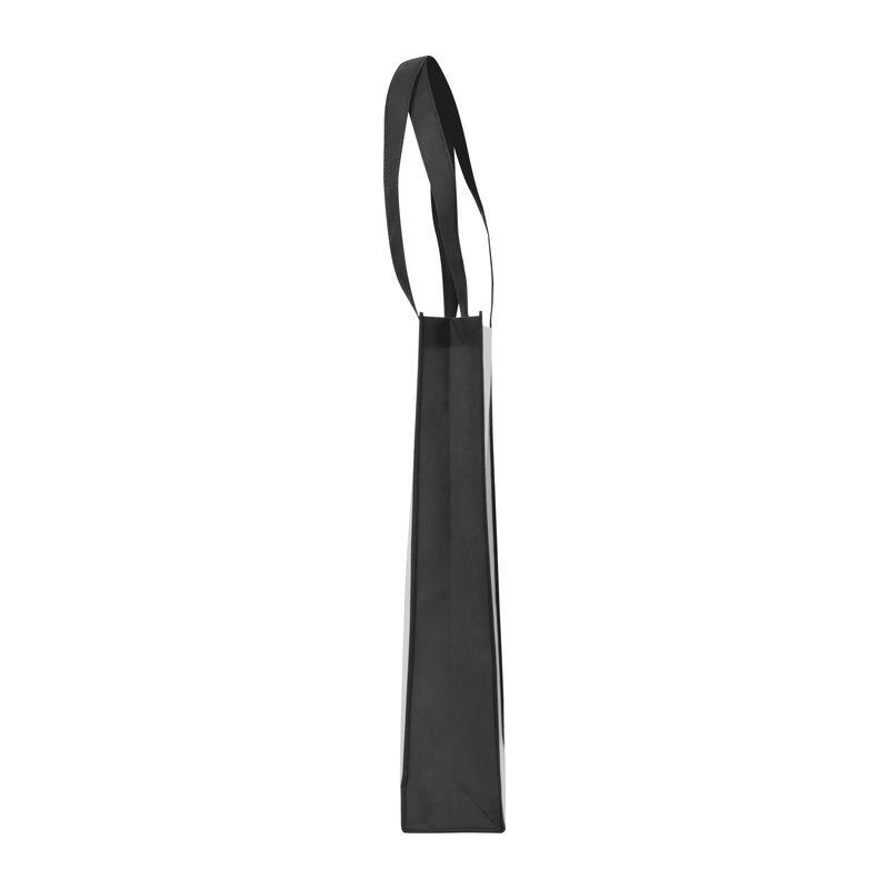 Sacoșă din material nețesut Wales, 75 g/m² Negru