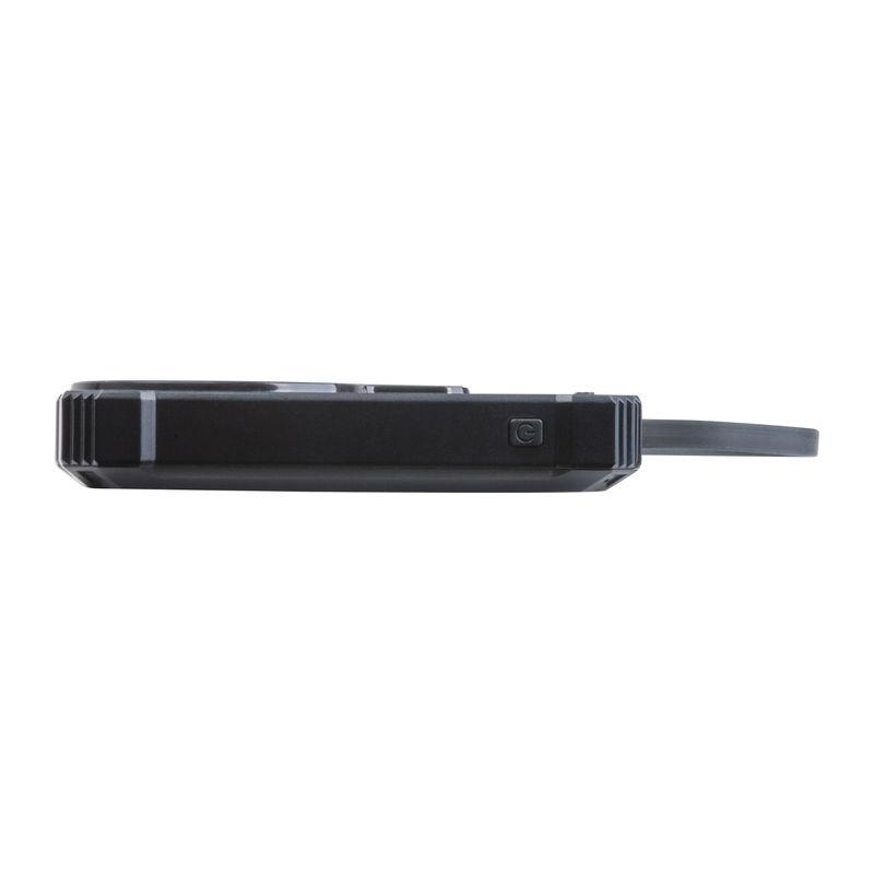 Baterie externă solară Breda, 10.000 mAh Negru