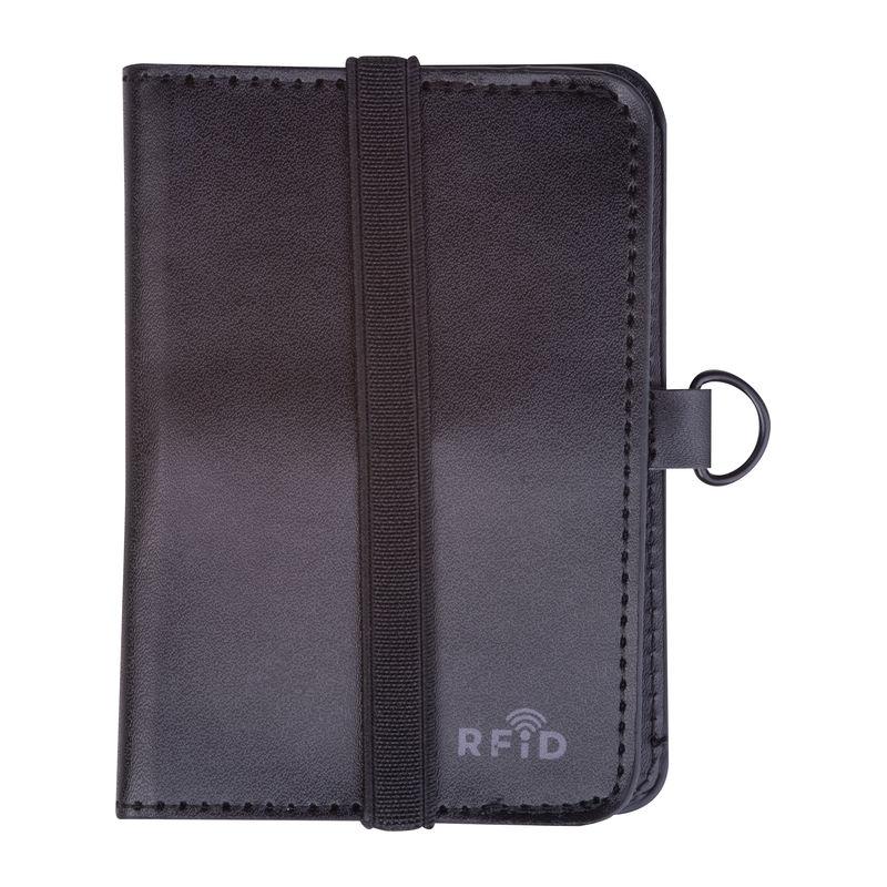 Portcard cu protecție RFID Victoria Negru