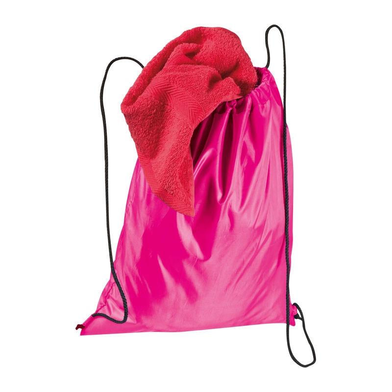 Sac sport din poliester reciclat Roz