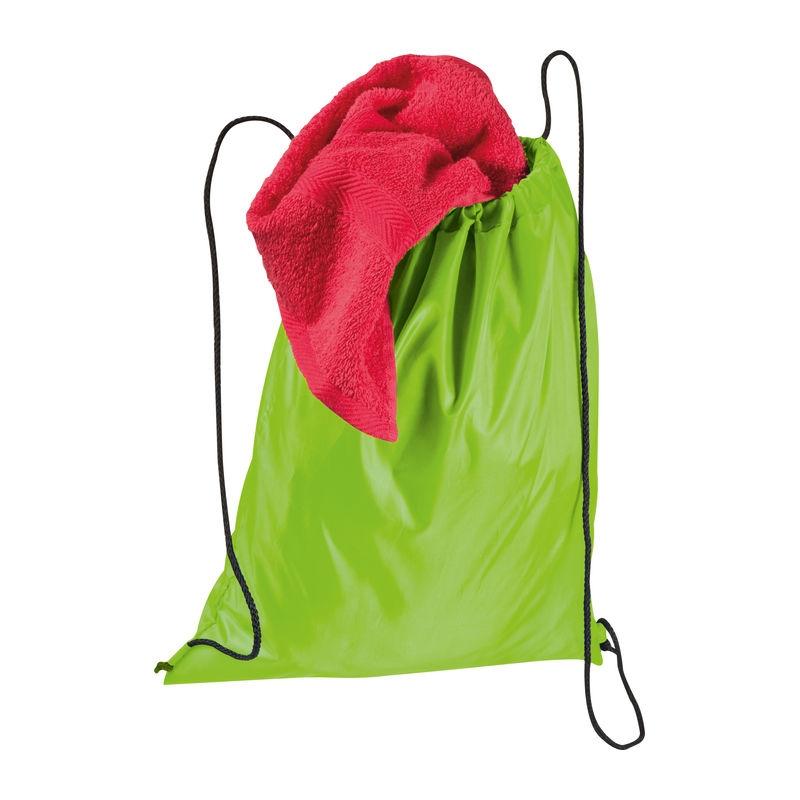 Sac sport din poliester reciclat LIght Green
