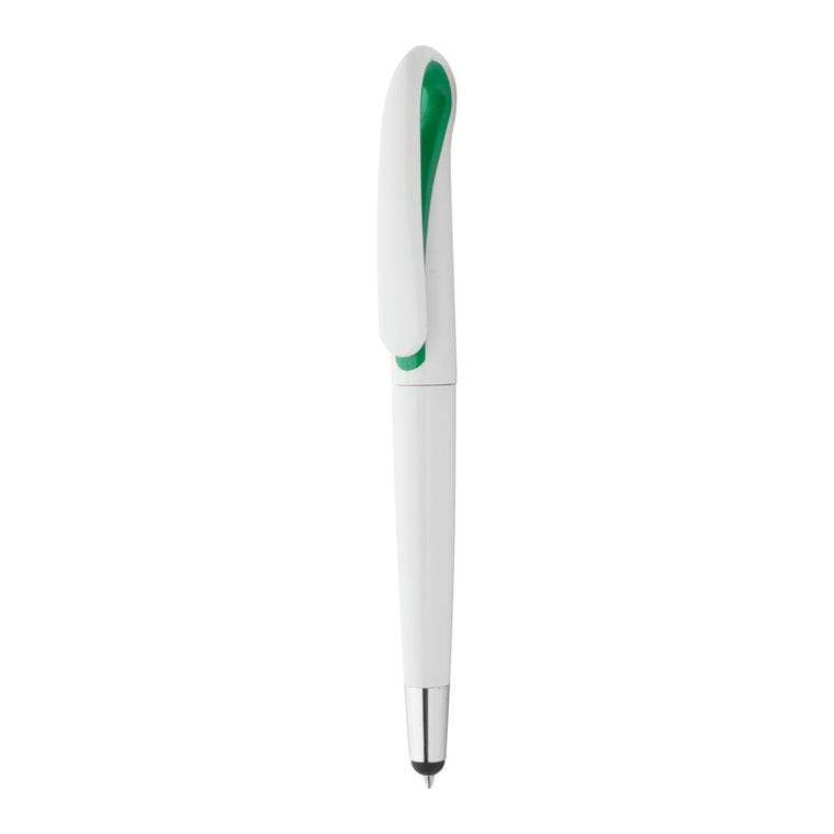 Pix cu stylus touch screen Barrox verde alb