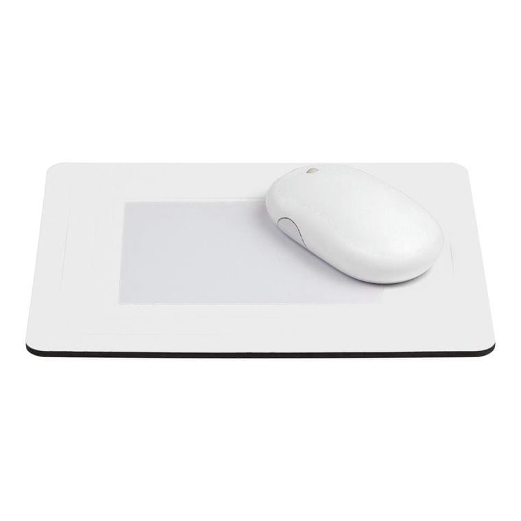 Ramă foto/mouse pad Pictium alb