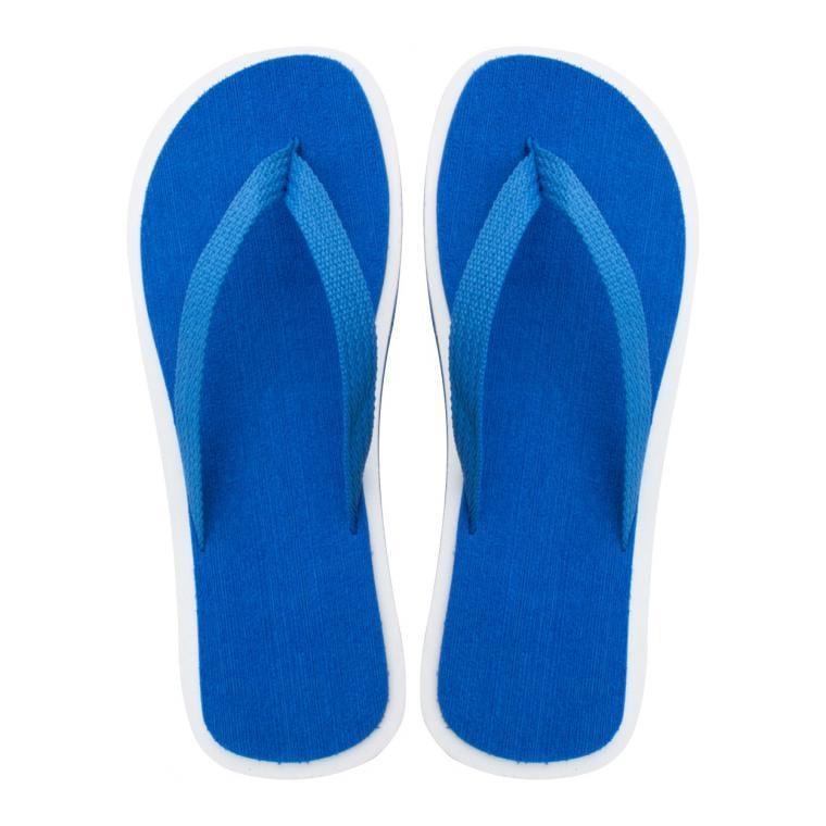 Papuci de plajă Cayman albastru alb 42-44