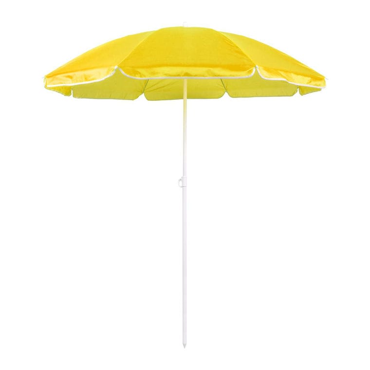 Umbrelă de plajă Mojacar galben alb