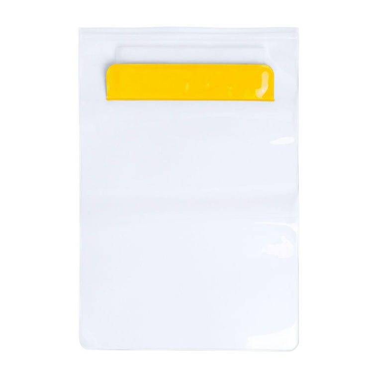 Husă tabletă Kirot galben transparent