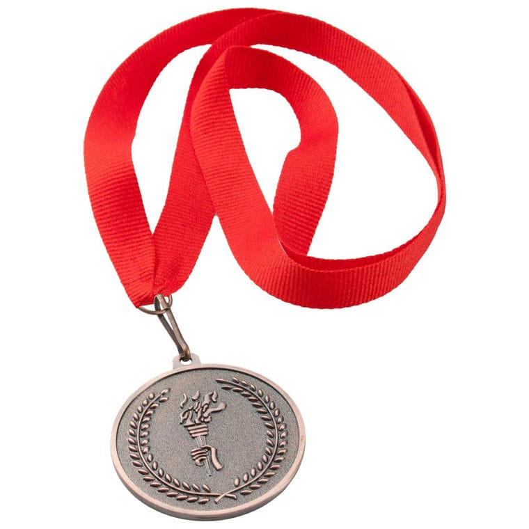 Medalie Corum bronz roșu