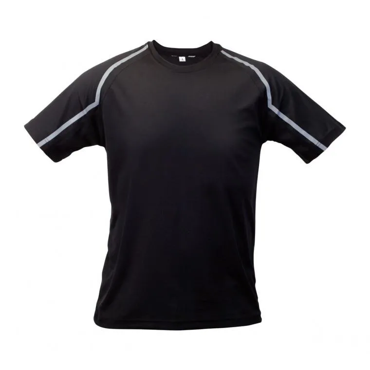 Tricou Fleser negru gri deschis XL