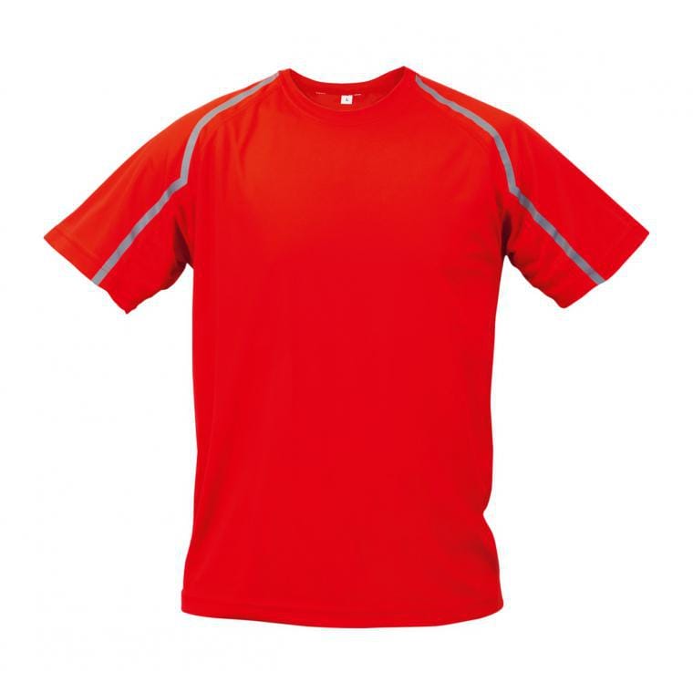 Tricou Fleser roșu gri S