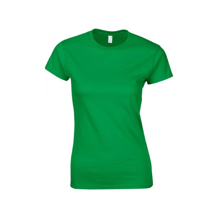 Tricou damă Softstyle Lady verde M