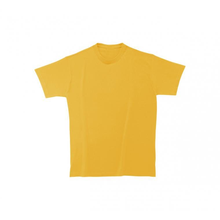 Tricou adulți Heavy Cotton galben XXL