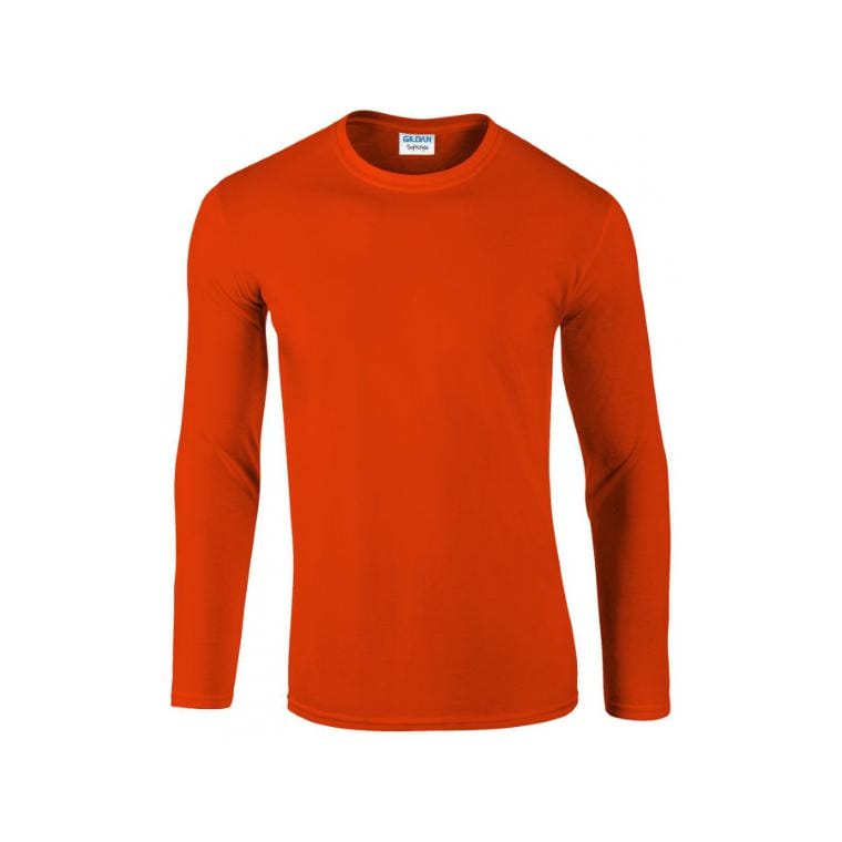 Bluză Softstyle Long Sleeve portocaliu L