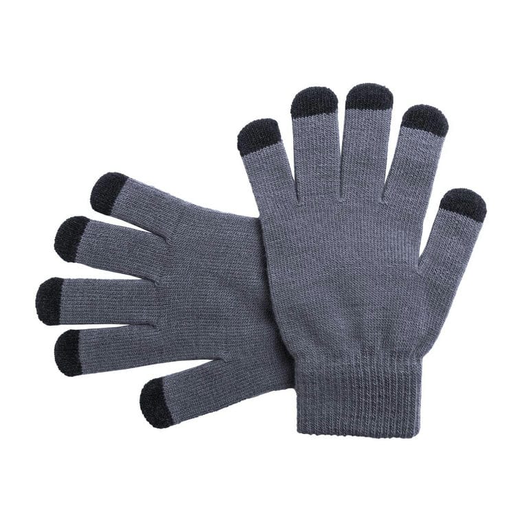 Mănuși pentru touch screen Tellar gri negru