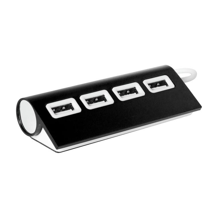 Hub USB Weeper negru alb