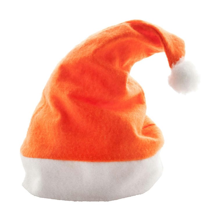 Căciulă Moş Crăciun Papa Noel portocaliu