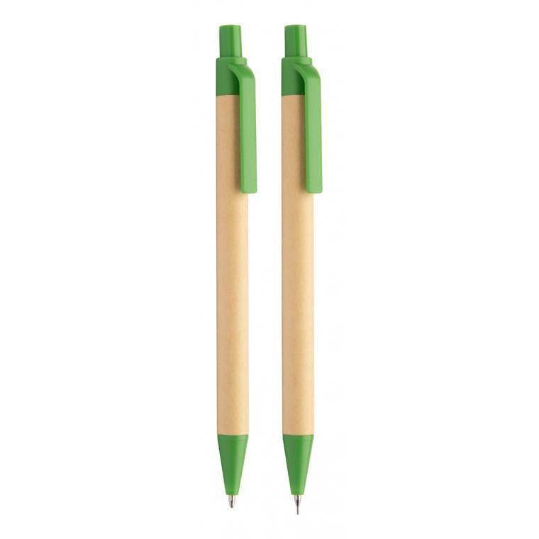 Set pix și creion mecanic Bislak verde natural