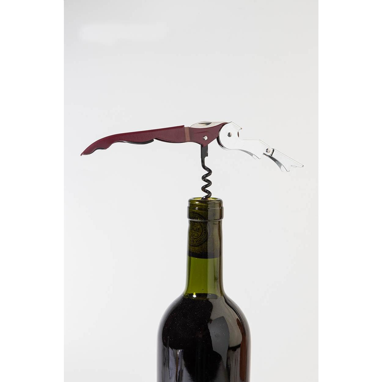 Tirbușon Umbria burgundy Argintiu