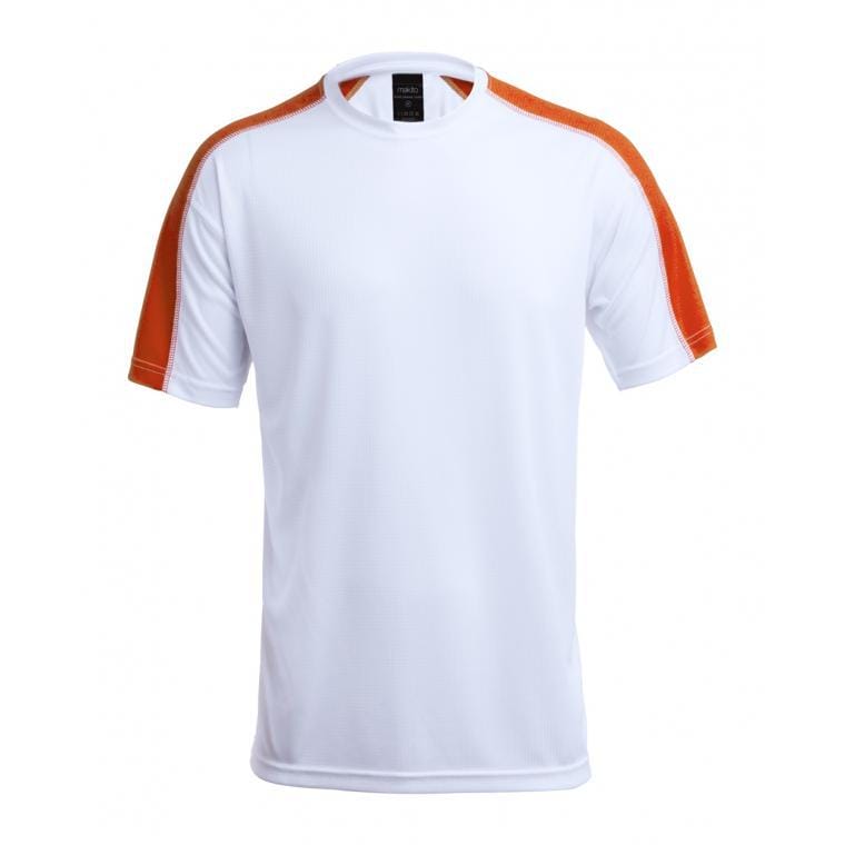 Tricou sport Tecnic Dinamic Comby portocaliu alb S