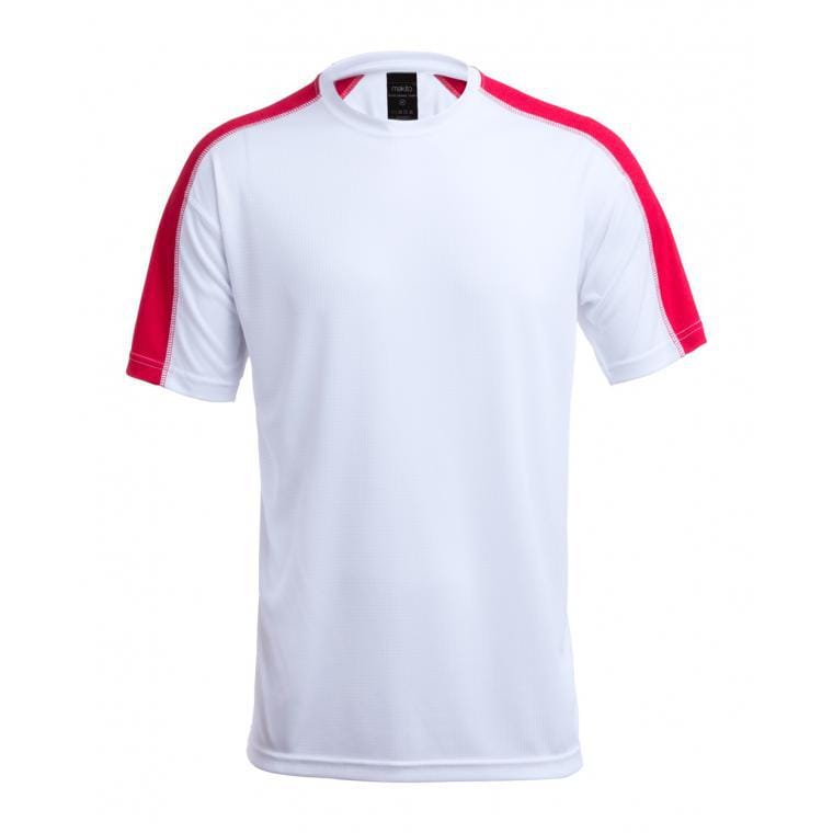 Tricou sport Tecnic Dinamic Comby roșu alb XXL