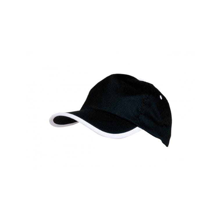 Șapcă de baseball Estepona negru alb