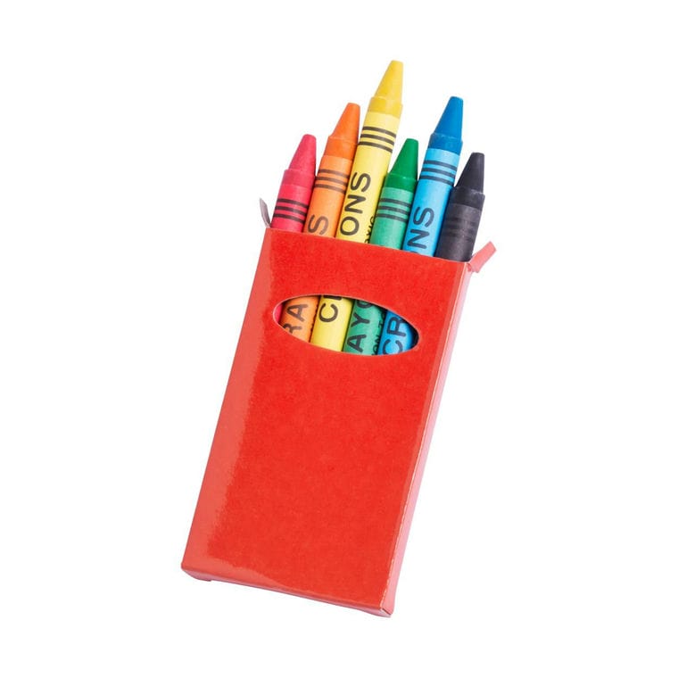 Set de creioane cerate TUNE Roșu